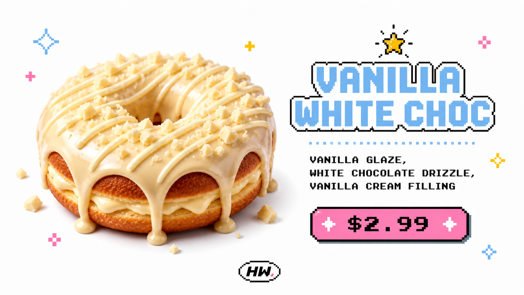 Vanilla White Choc