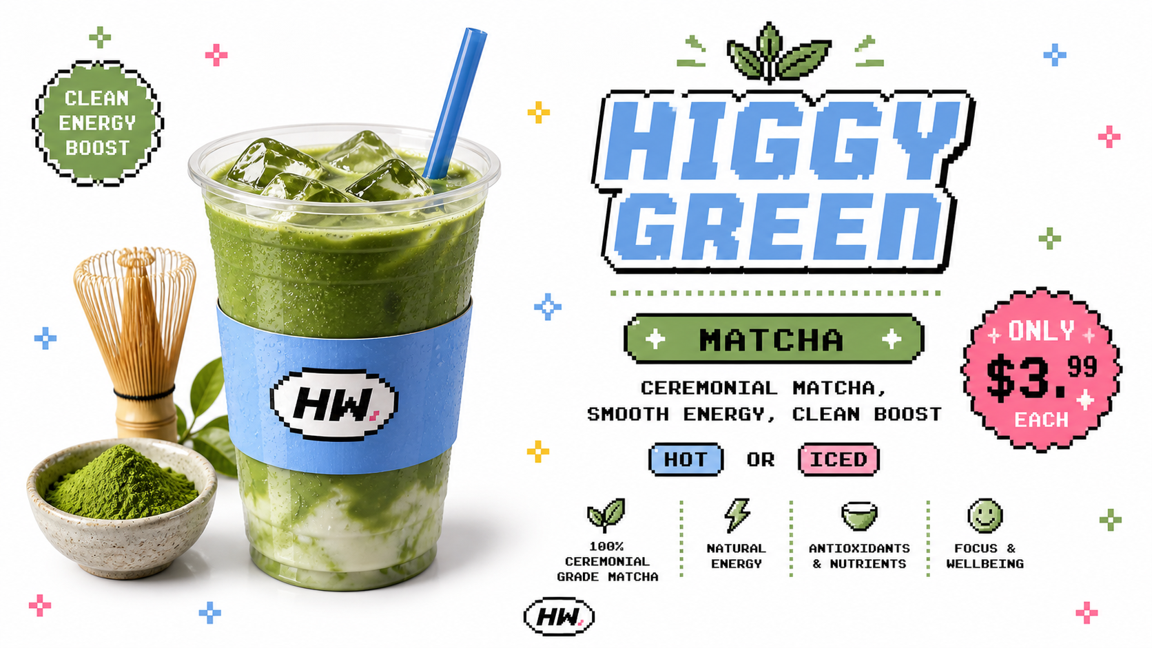 Higgy Green Matcha